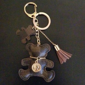 Brown Teddy Bear Keychain